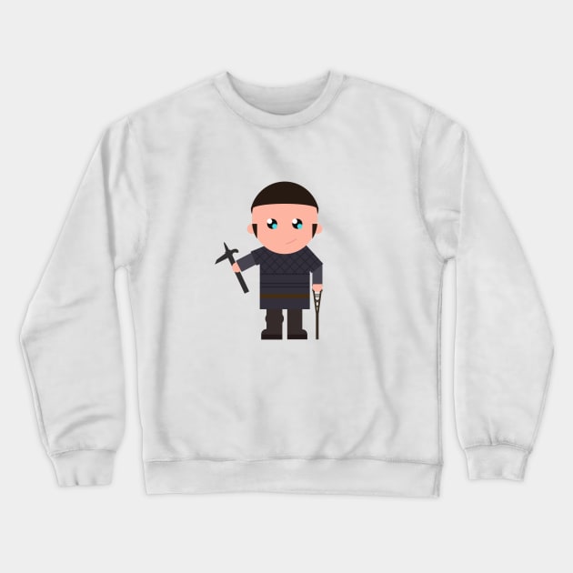 Ivar the Boneless Crewneck Sweatshirt by VikingsGraphics